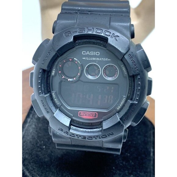 Casio Men's Watch G-Shock GD120CMB Quartz Black Resin Quartz Digital 3427 - Picture 13 of 14